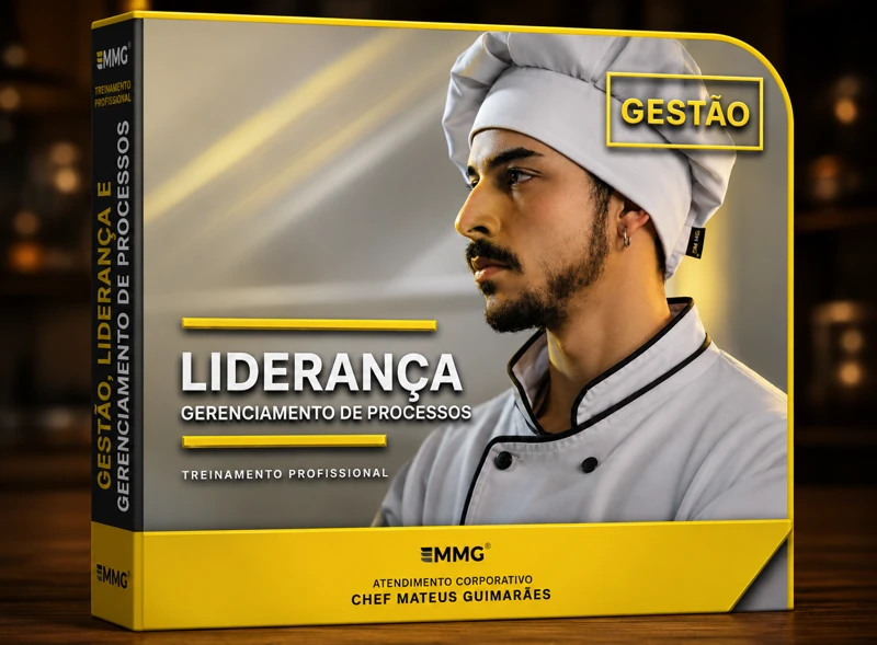 Capa de Liderança chef de cozinha