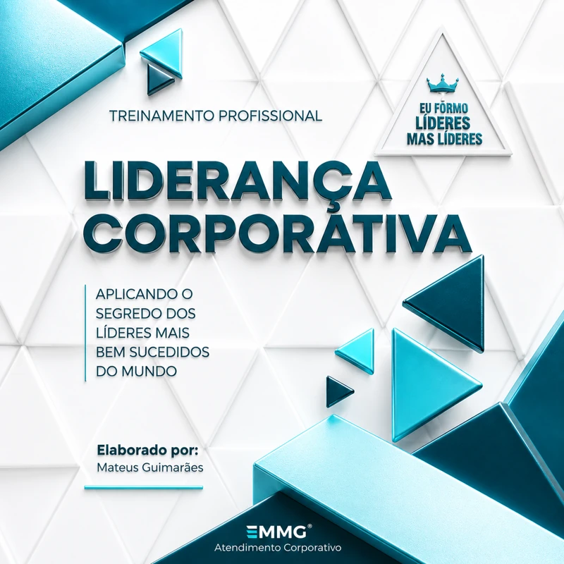 Capa de Desenvolvimento pessoal liderança corporativa